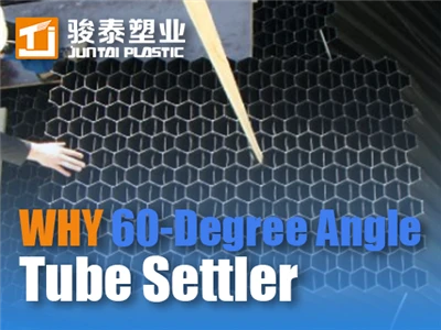 Hvorfor Tube Settlers bruger 60-graders vinkel og alternative konfigurationer...